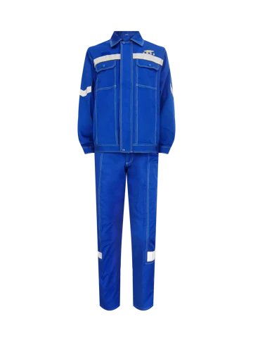 Workwear set customization reference WS-007, front view