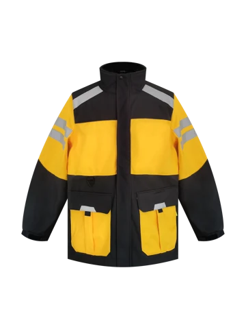Workwear jacket customization reference WS-011, front view
