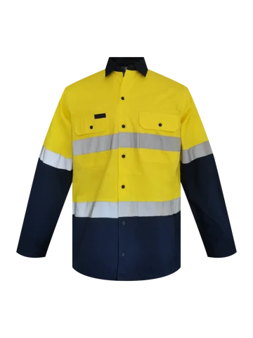 Workwear jacket customization reference WS-012, front view