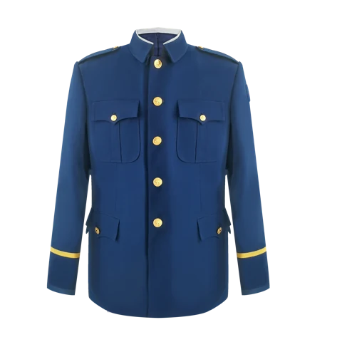 Workwear jacket customization reference WS-018, front view