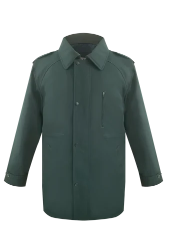 Workwear jacket customization reference WS-019, front view
