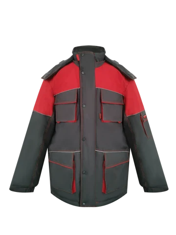 Workwear jacket customization reference WS-020, front view