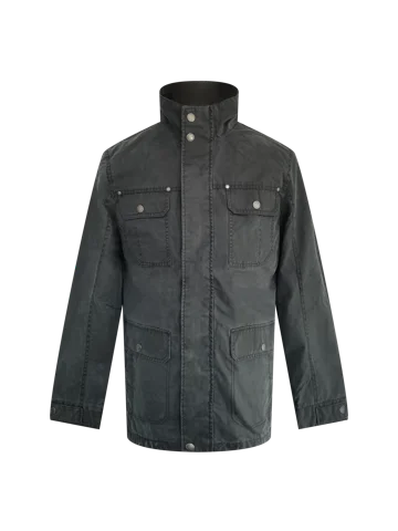 Workwear jacket customization reference WS-034, front view
